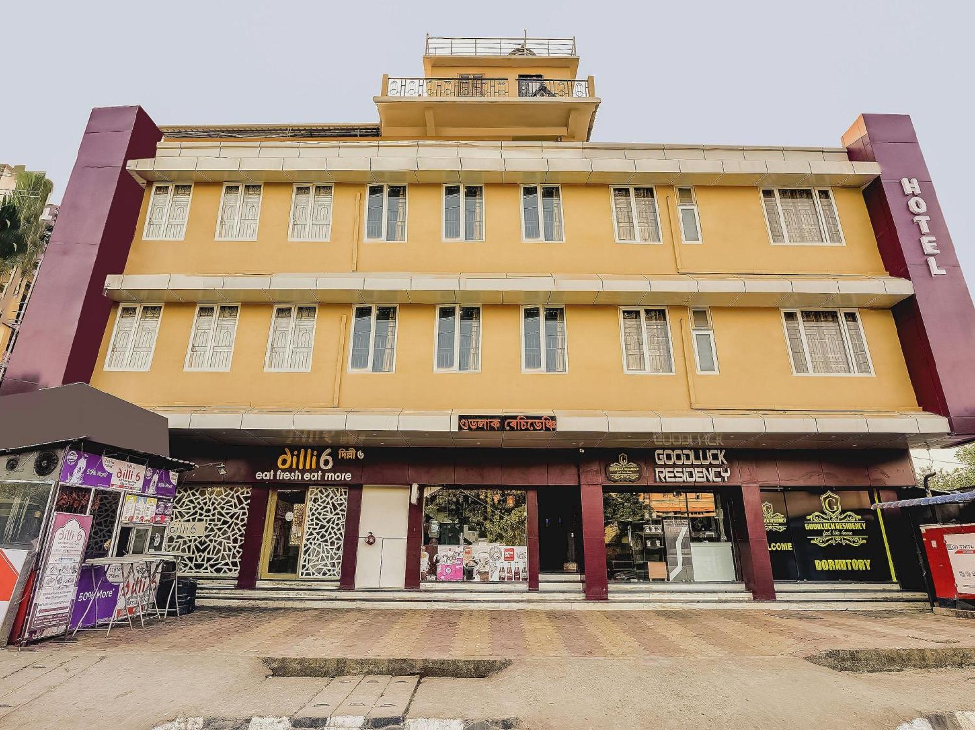 Capital O Good Luck Residency Hotel Dispur Eksteriør billede